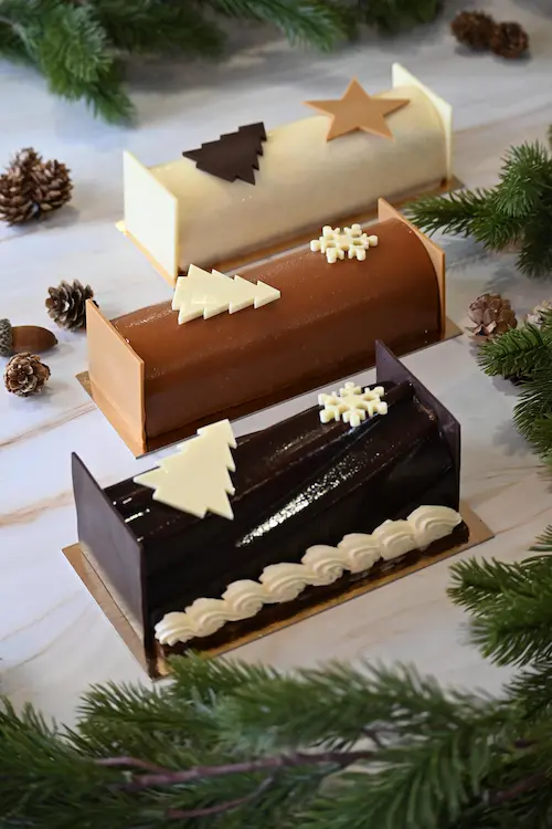 Commandez votre buche de Noël au Comptoir des Halles