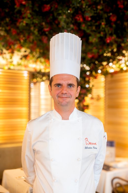 Portrait du Chef Sebastian Cornu à la Brasserie Le Sud à Lyon.